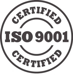 Certificado de calidad ISO 9001